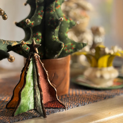 受注生産》ガラスのクリスマスツリー 〜colorful〜 その他インテリア