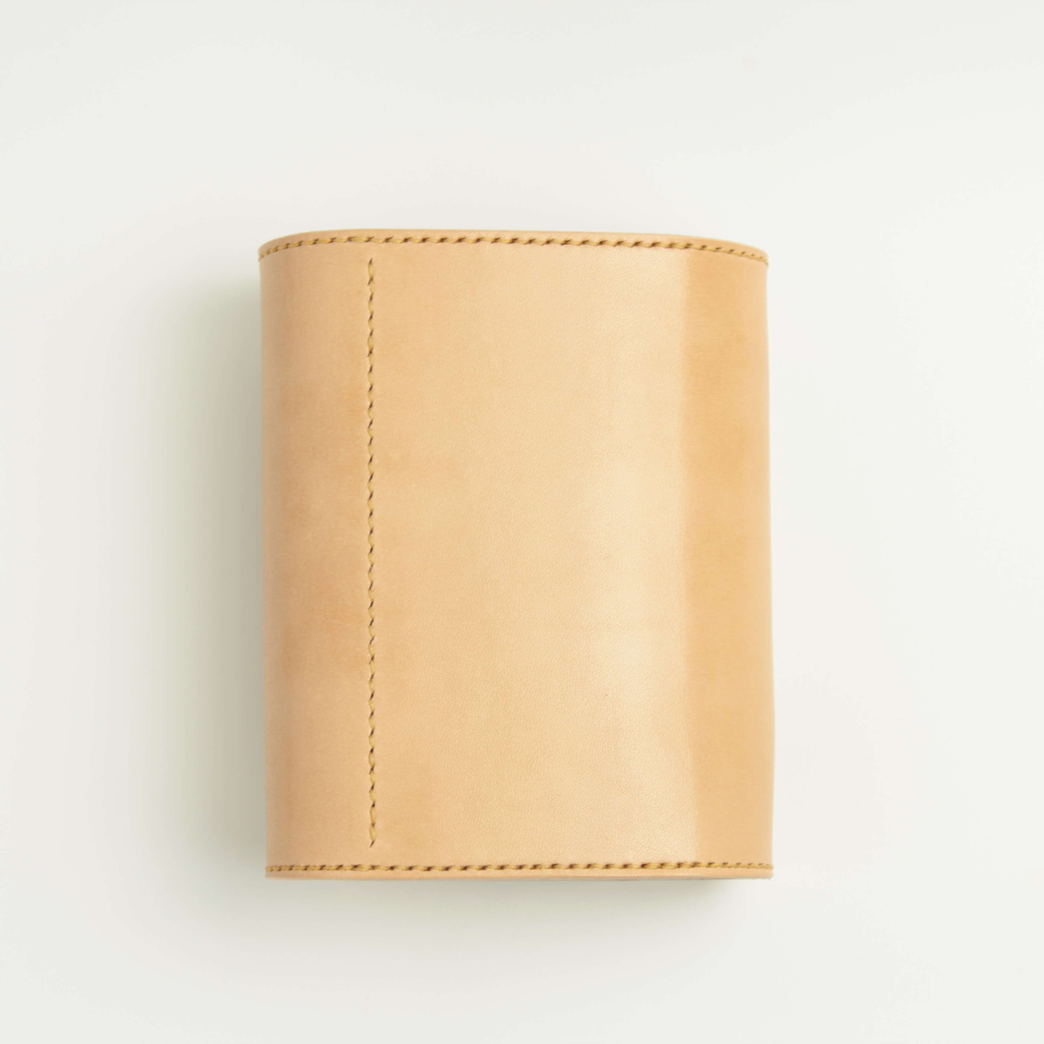 ミニ6 システム手帳 / 栃木レザー / フラップタイプ / ナチュラル