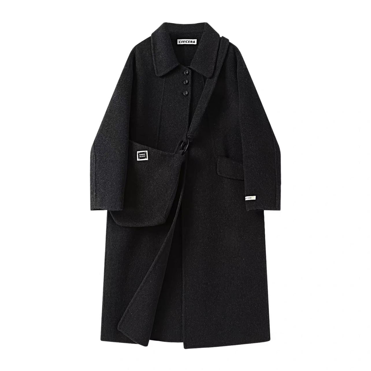 【冬支度新作】コート、レディース、 モコモコテディコート、厚手コート、秋冬コート、個性的、防寒対策