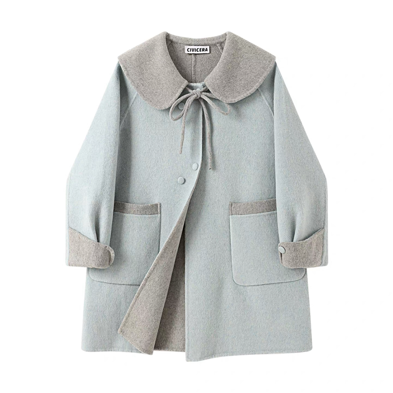 【冬支度新作】コート、レディース、 モコモコテディコート、厚手コート、秋冬コート、個性的、防寒対策