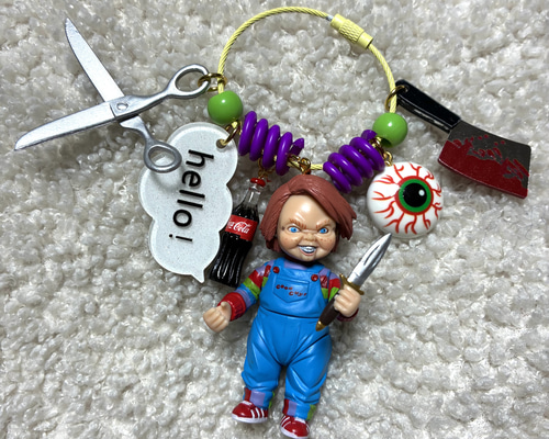 チャッキーじゃらじゃらキーホルダー② チャッキーじゃらじゃらキーホルダー② じゃらじゃらキーホルダー