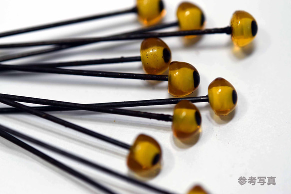 vintage glass eye usa製 antique glass eye ヴィンテージルアー補修用 ハンドメイ 3枚目の画像