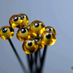 vintage glass eye usa製 antique glass eye ヴィンテージルアー補修用 ハンドメイ 2枚目の画像