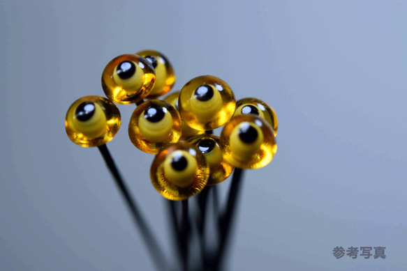 vintage glass eye usa製 antique glass eye ヴィンテージルアー補修用 ハンドメイ 2枚目の画像