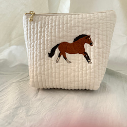 馬 ポーチ のおすすめ人気通販 検索結果｜Creema(クリーマ