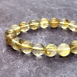 宿願成就】九眼天珠×チベット産モリオン（黒水晶） 8mm玉 ブレスレット