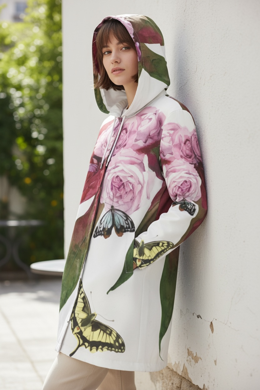 XXS ～ XXL　花とゆめ　防水ジャケット（レインコート）