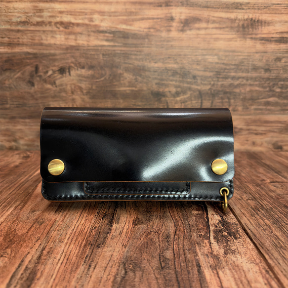 コードバン　トラッカーウォレット　黒　3層 コードバン トラッカーウォレット 黒 3層 楽天市場】トラッカーズ