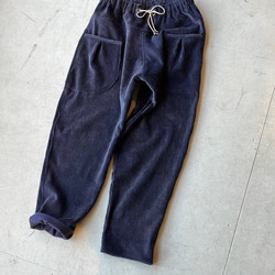 遠州織naturalコーデュロイ  サルエルパンツ 8枚目の画像