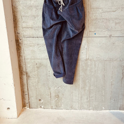 遠州織naturalコーデュロイ  サルエルパンツ 7枚目の画像