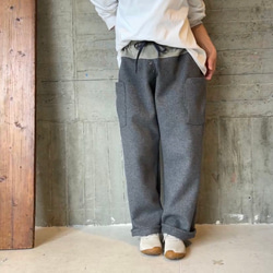 イタリアwool ＊boyみたいなストレートパンツ 3枚目の画像