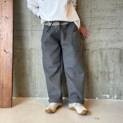 イタリアwool ＊boyみたいなストレートパンツ 5枚目の画像