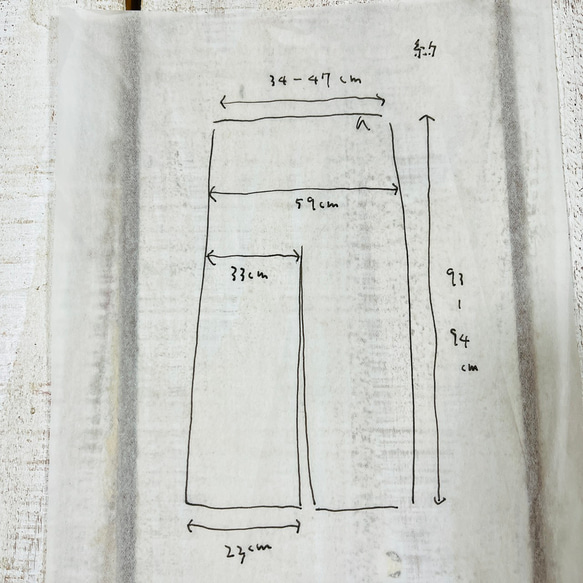 イタリアwool ＊boyみたいなストレートパンツ 12枚目の画像