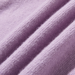 舒適時尚的針織衫，適合秋冬季節穿著。 100%羊毛，淺紫色（251120-8）。 第9張的照片