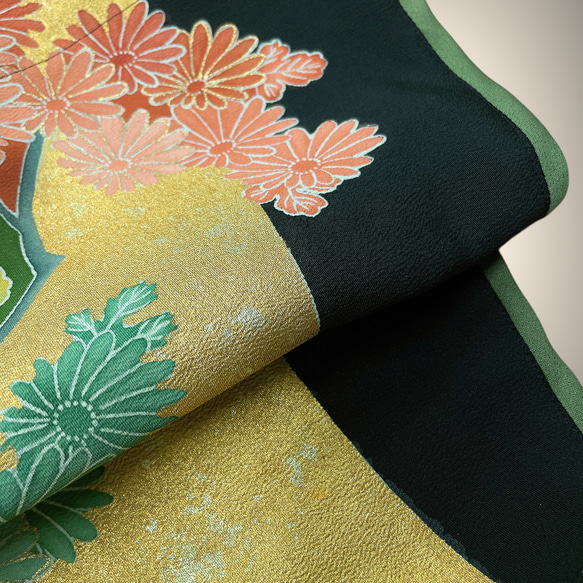 ドレープ袖 着物ガウン ドレスガウン 着物リメイク 演奏会 結婚式 バンド 和装 B71101 15枚目の画像