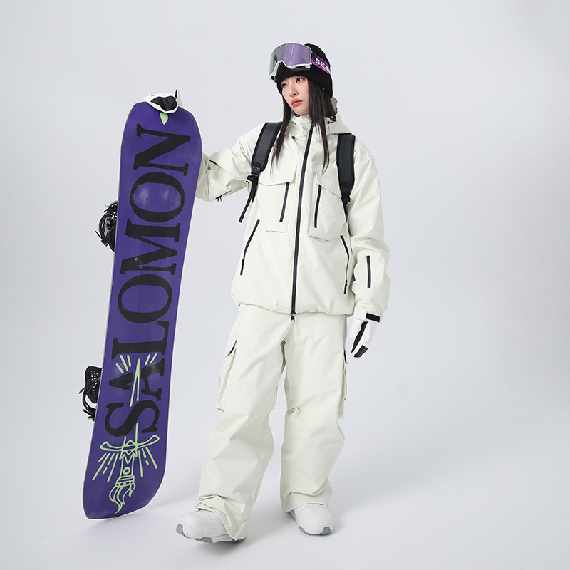 25-26秋冬限定 スノーボードウェア 3L防水 上下セット ジャケット パンツ メンズ レディース SN081 13,493円