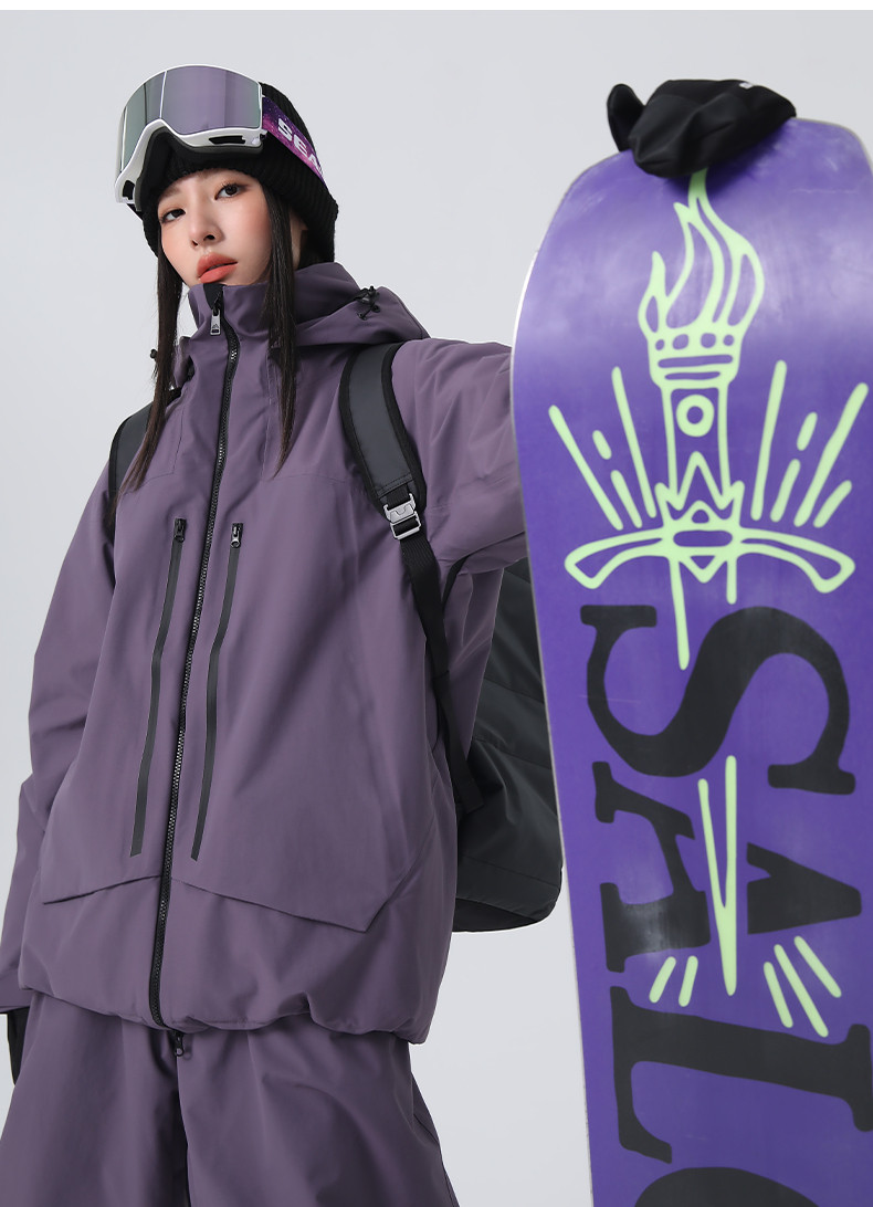 25-26秋冬限定 スノーボードウェア 3L防水 上下セット ジャケット パンツ メンズ レディース SN083