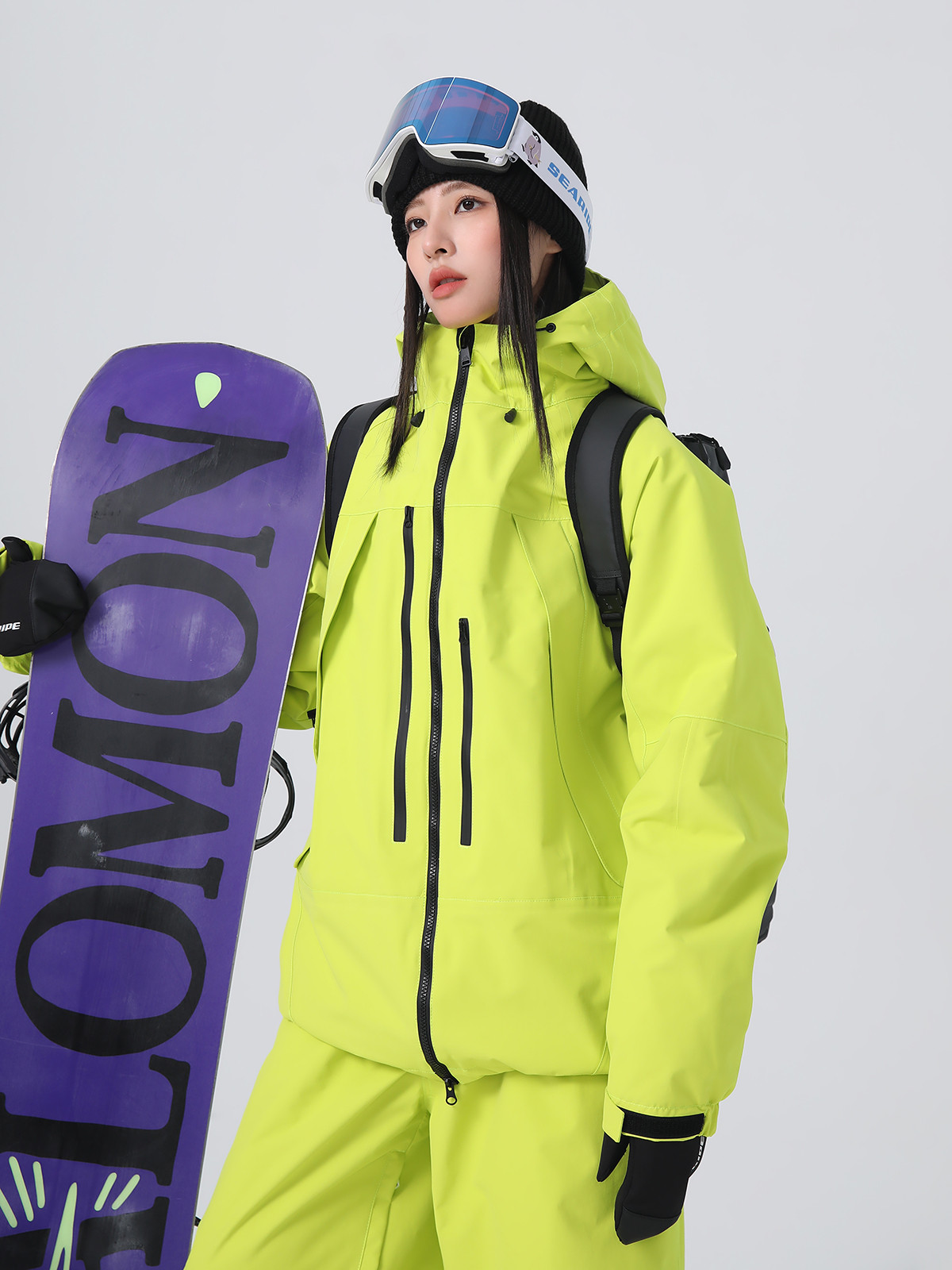 25-26秋冬限定 スノーボードウェア 3L防水 上下セット ジャケット パンツ メンズ レディース SN086