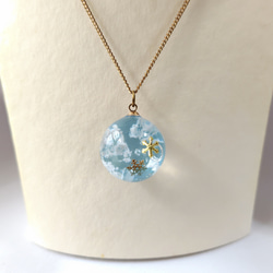 冬の新作＊~あなただけの空～雪の結晶とキラキラ輝く青空と雲の球体