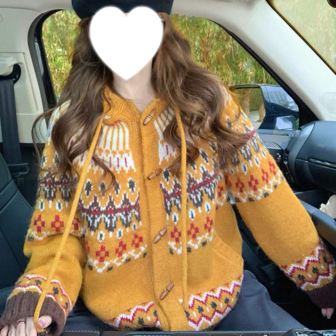 手編みニットカーディガン、大人が着たいお洒落なカーディガン、前開きニットセーター、防寒対策、秋冬ニットコート、厚手