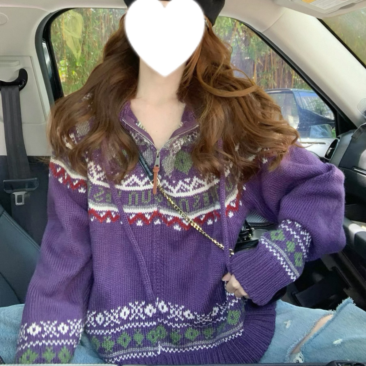 手編みニットカーディガン、大人が着たいお洒落なカーディガン、前開きニットセーター、防寒対策、秋冬ニットコート、厚手 9,072円