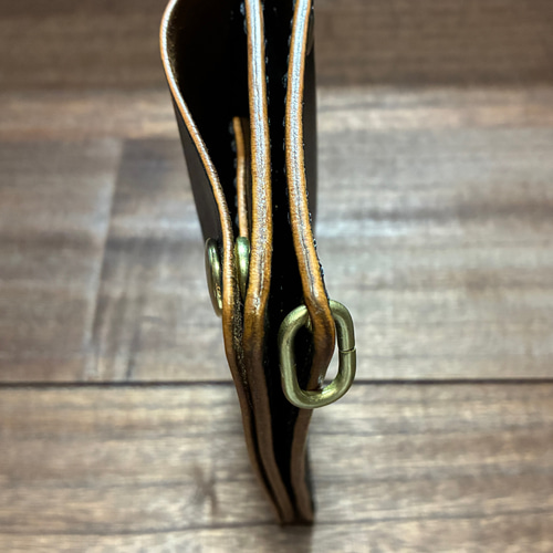 姫路産 ホースハイド ミドルトラッカーウォレット 二つ折り財布 S-crft