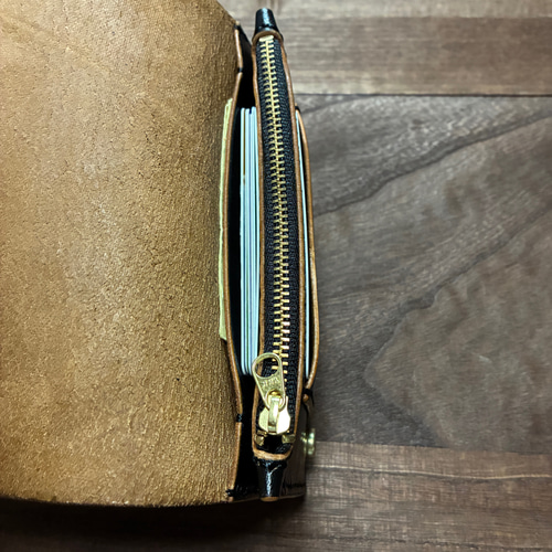 姫路産 ホースハイド ミドルトラッカーウォレット 二つ折り財布 S-crft