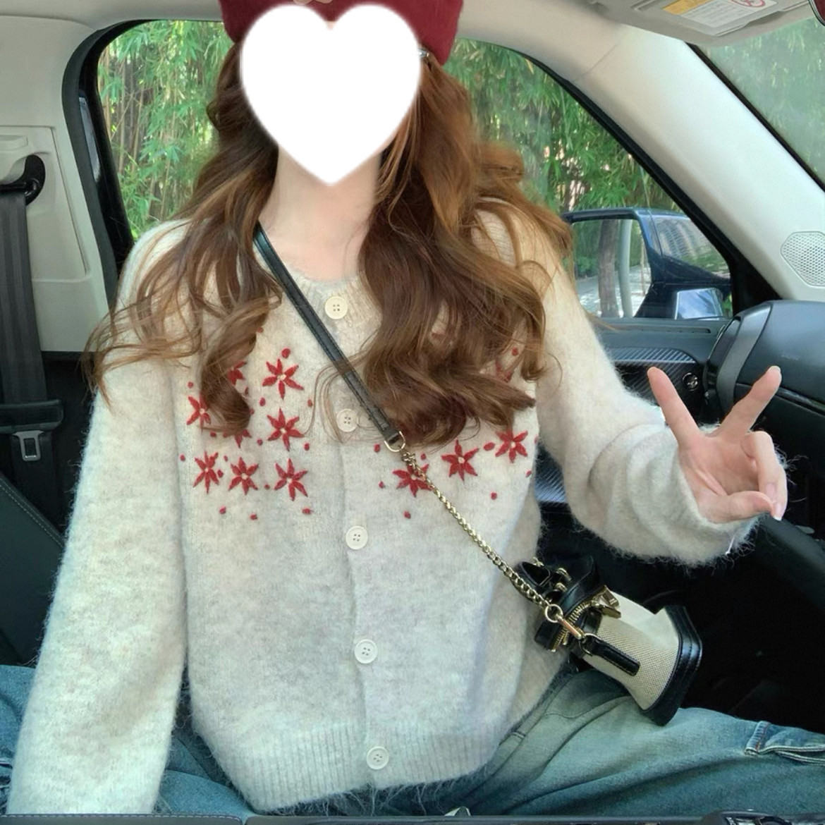 手編みニットカーディガン、大人が着たいお洒落なカーディガン、前開きニットセーター、防寒対策、秋冬ニットコート、厚手