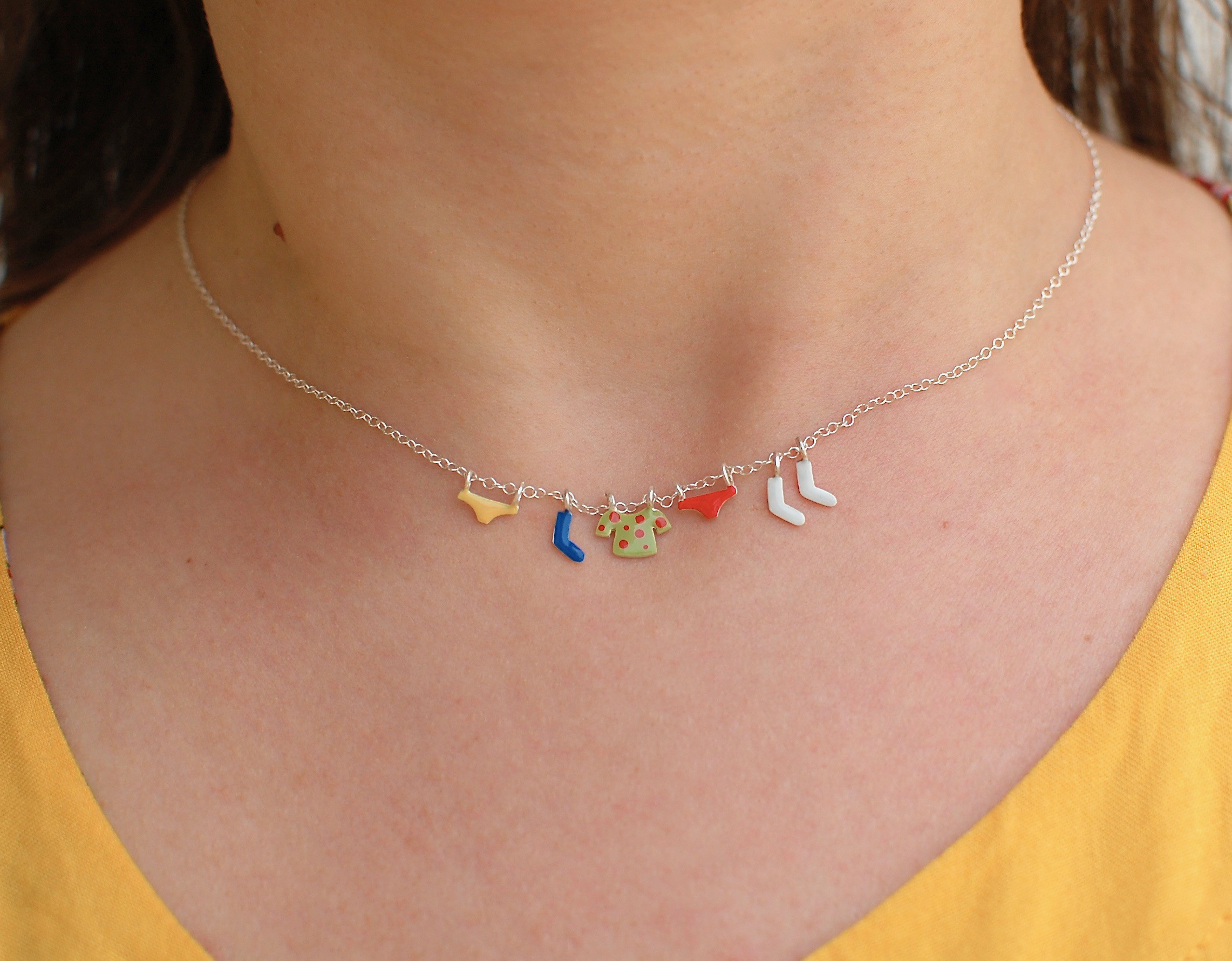 ランドリーネックレス / laundry necklace / silver