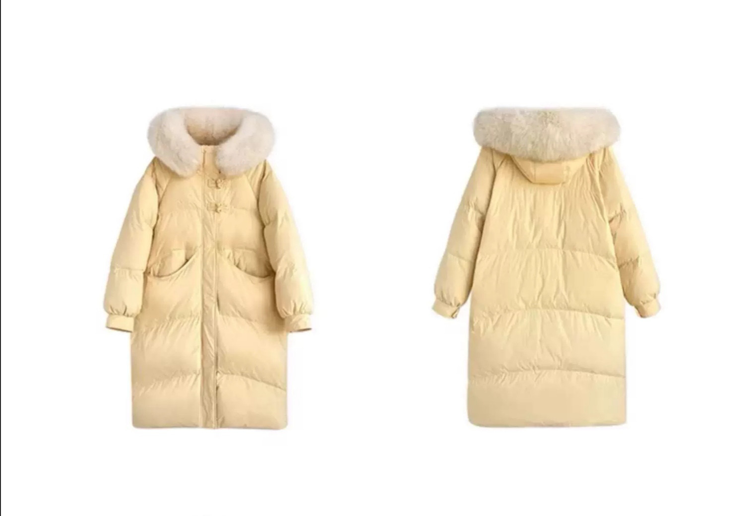 カーディガン トレーナー コート ジャケット 裏起毛 秋冬黒ふわふわ裏起毛ニットフード付きロングコート 受注制作 通勤