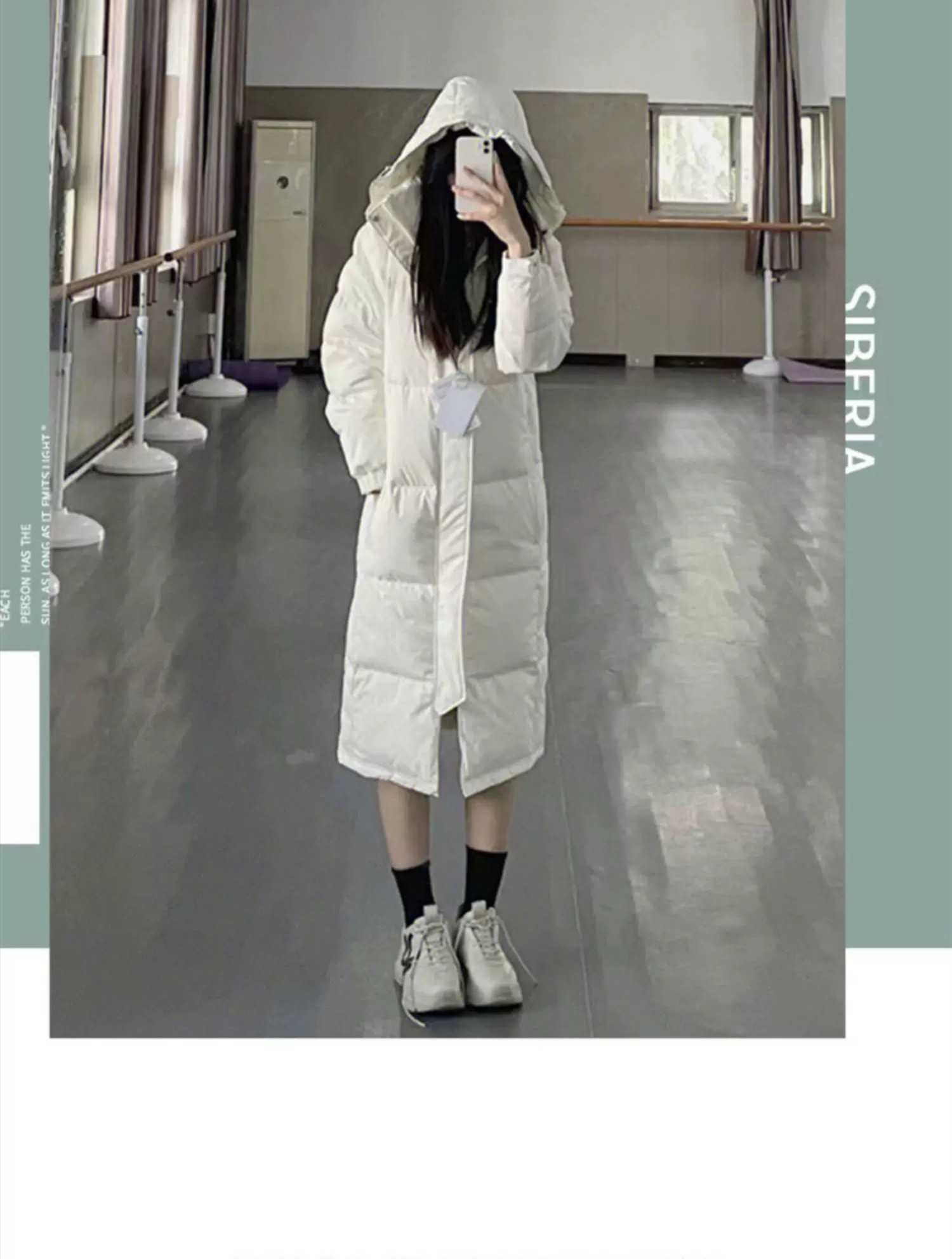 カーディガン トレーナー コート ジャケット 裏起毛 秋冬黒ふわふわ裏起毛ニットフード付きロングコート 受注制作 通勤