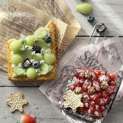 ハートいちごのリースタルト リース 3がつうさぎ 通販 15083849