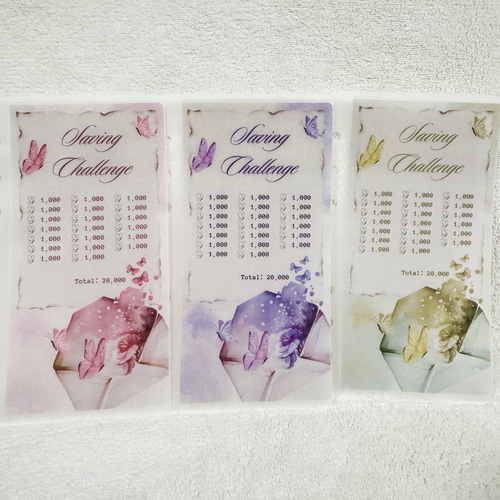 No.9 手紙Saving A6 saving リフィルバインダー貯金韓国 その他雑貨