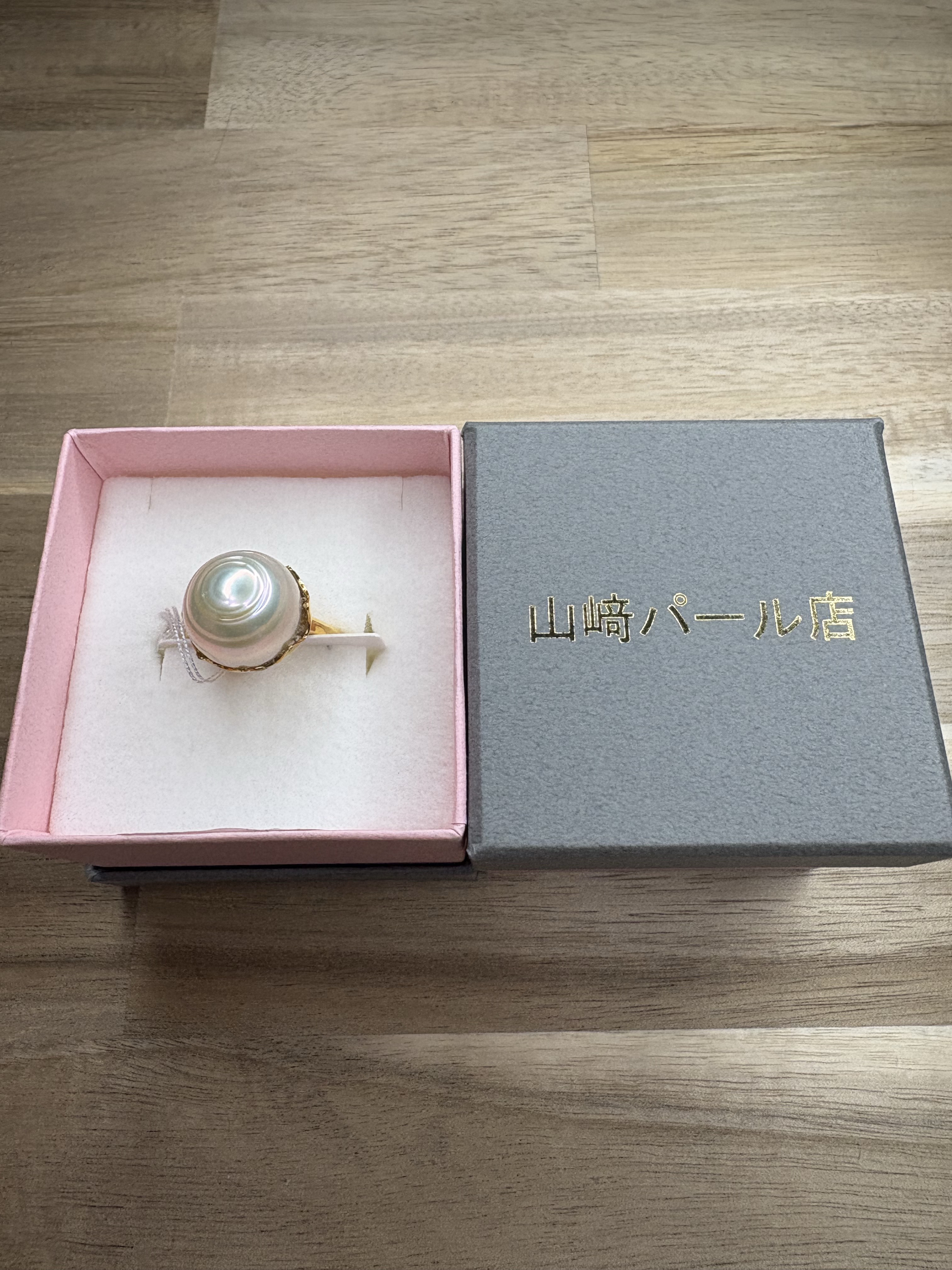 水の波紋リング【一点物】
