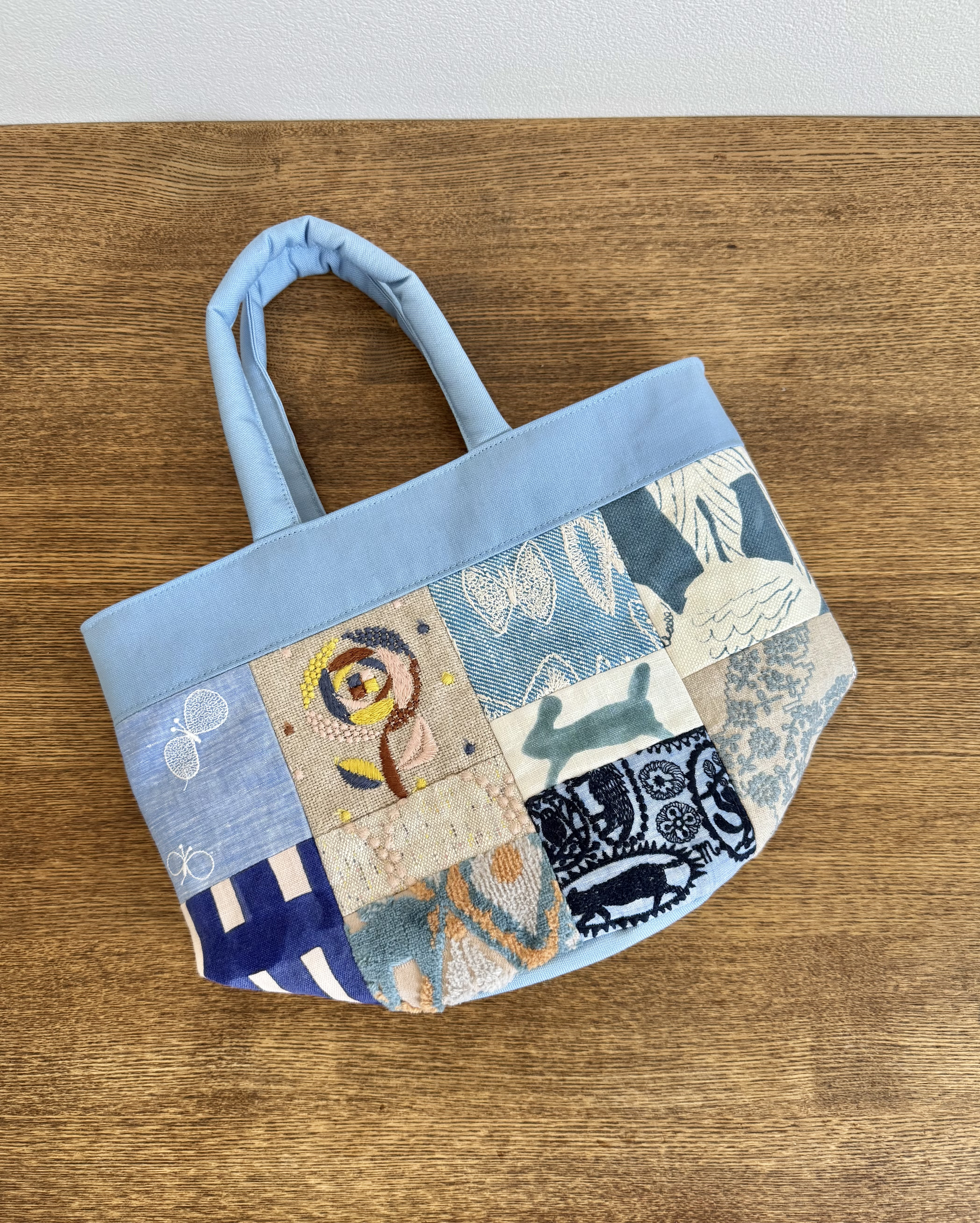 バケツトートバッグ＊ミナペルホネン パッチワーク