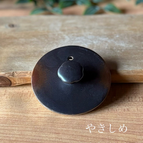 【麦山窯】土瓶用・蓋（※単品販売） 4枚目の画像