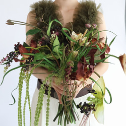 緑（グリーン） ブーケ のおすすめ人気通販｜Creema(クリーマ) 国内