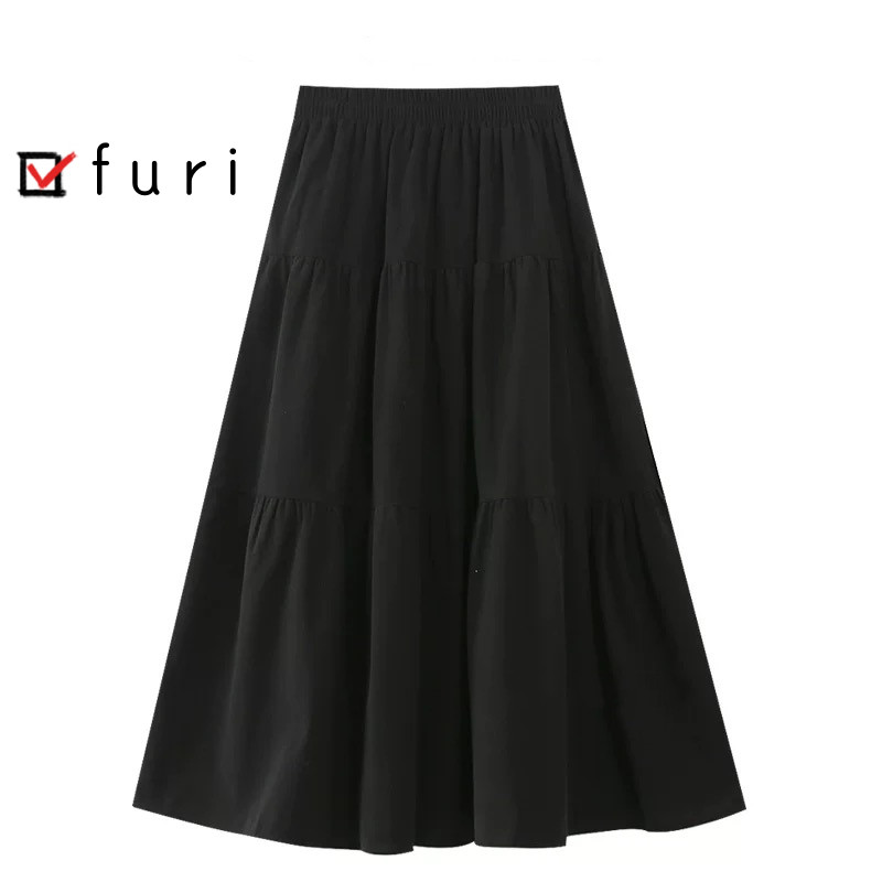 上品で大人な色合い 暖かい コーデュロイ ギャザースカート