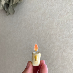 9931.bud 粘土のロウソク 6枚目の画像