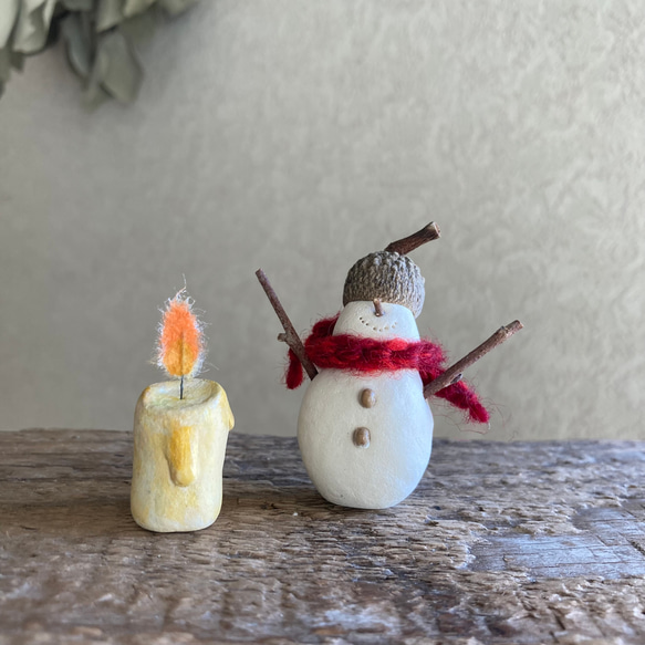 9931.bud 粘土のロウソク 5枚目の画像