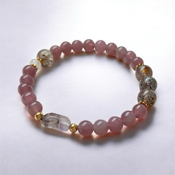 ストロベリークォーツ ブレスレット の人気通販｜Creema(クリーマ