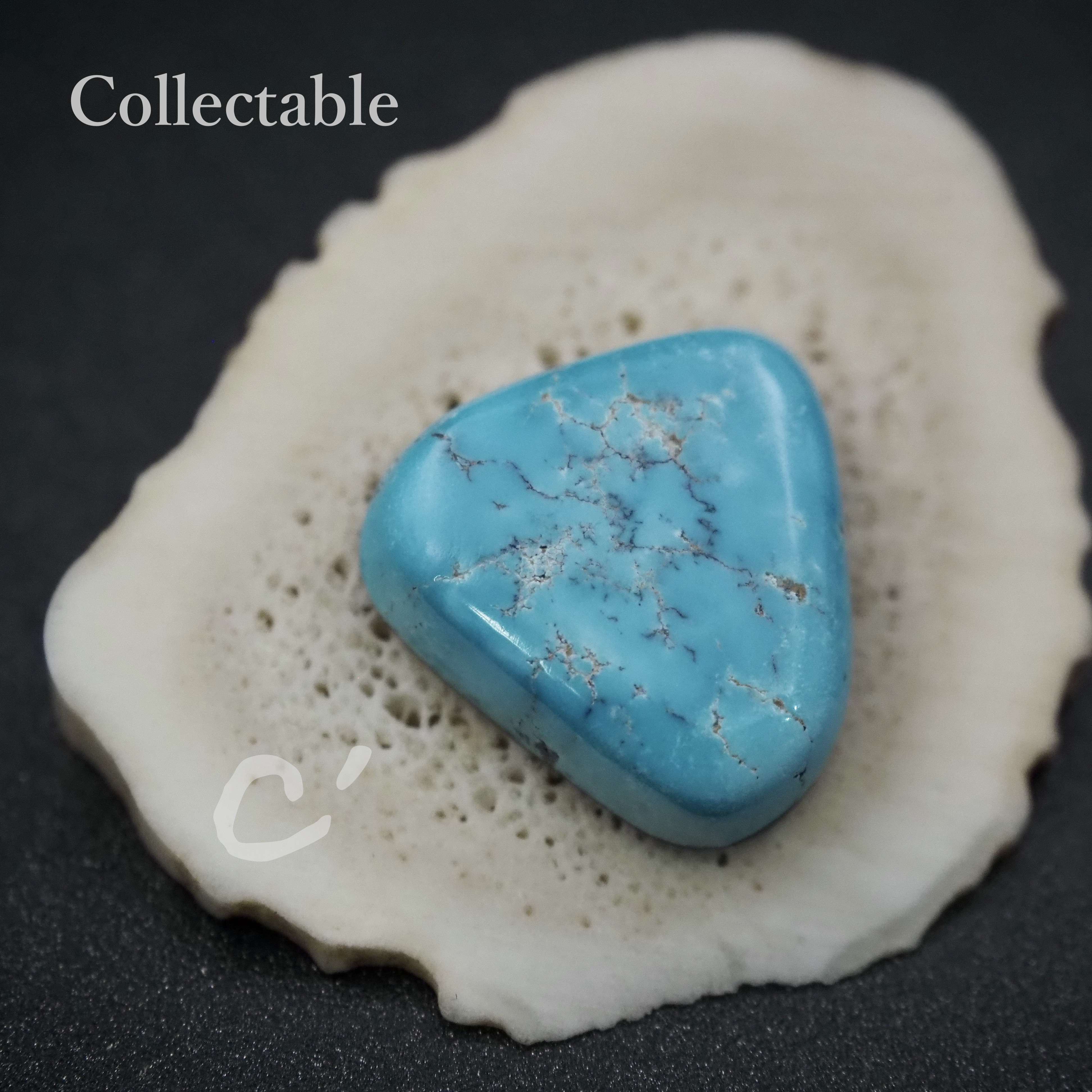 12,9ct Lone Mt. Turquoise ローンマウンテン ターコイズ LM-10 ルース 天然石