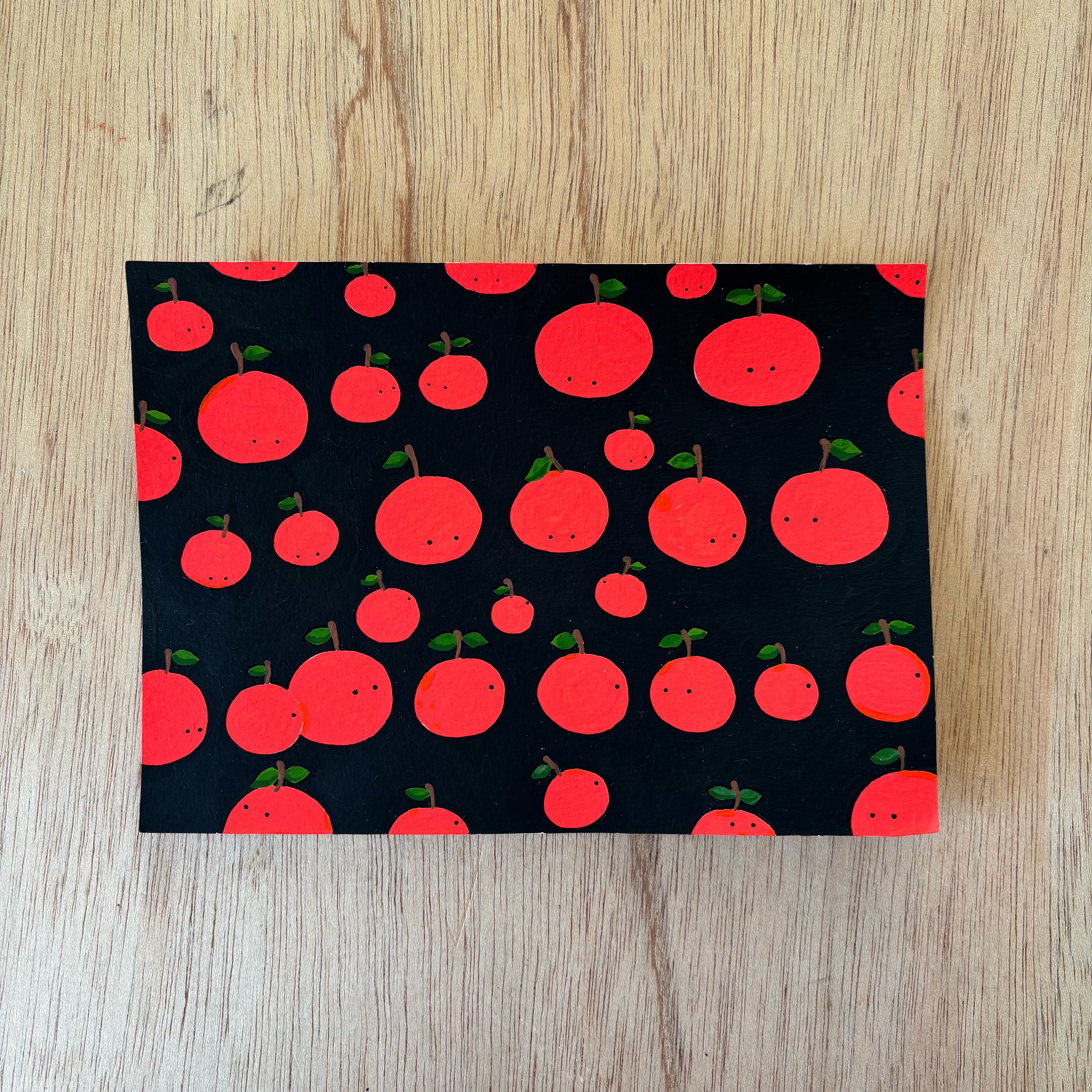 「オールアップル」原画　送料無料