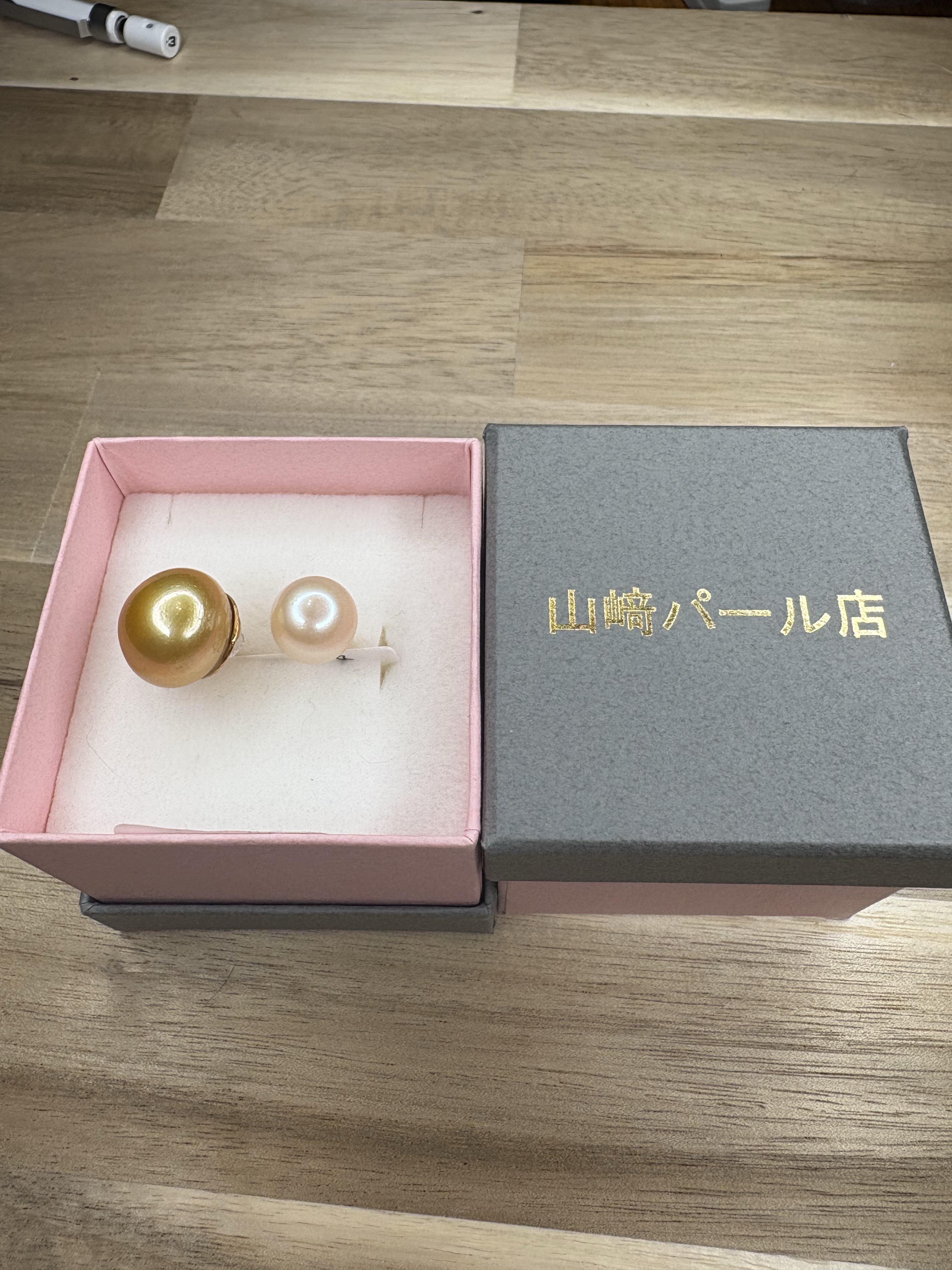 【一点物】 パールツインリング