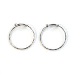 esr18-2 [10 件裝] 適用於 19-21 號尺寸，線徑約 1 毫米，簡易扭環，醫用級 316L 不鏽鋼 第4張的照片