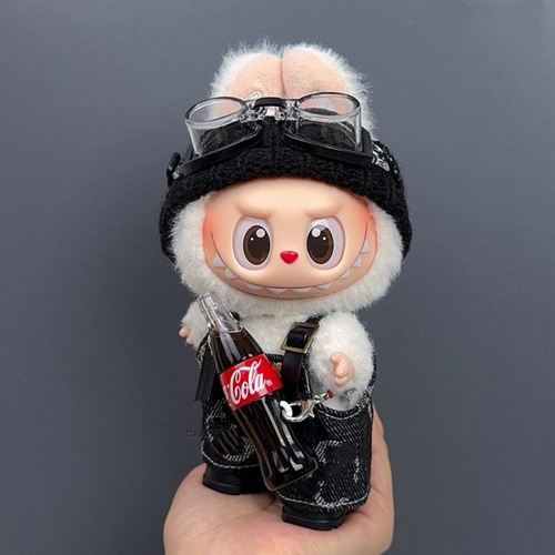 labubu洋服 ラブブぬいぐるみ着　17cm ぬい服　着せ替え服　　6番 ラブブ服 17cmらぶふ服 着せ替えlabubu洋服 ぬい服 ぬいぐるみ服 5点