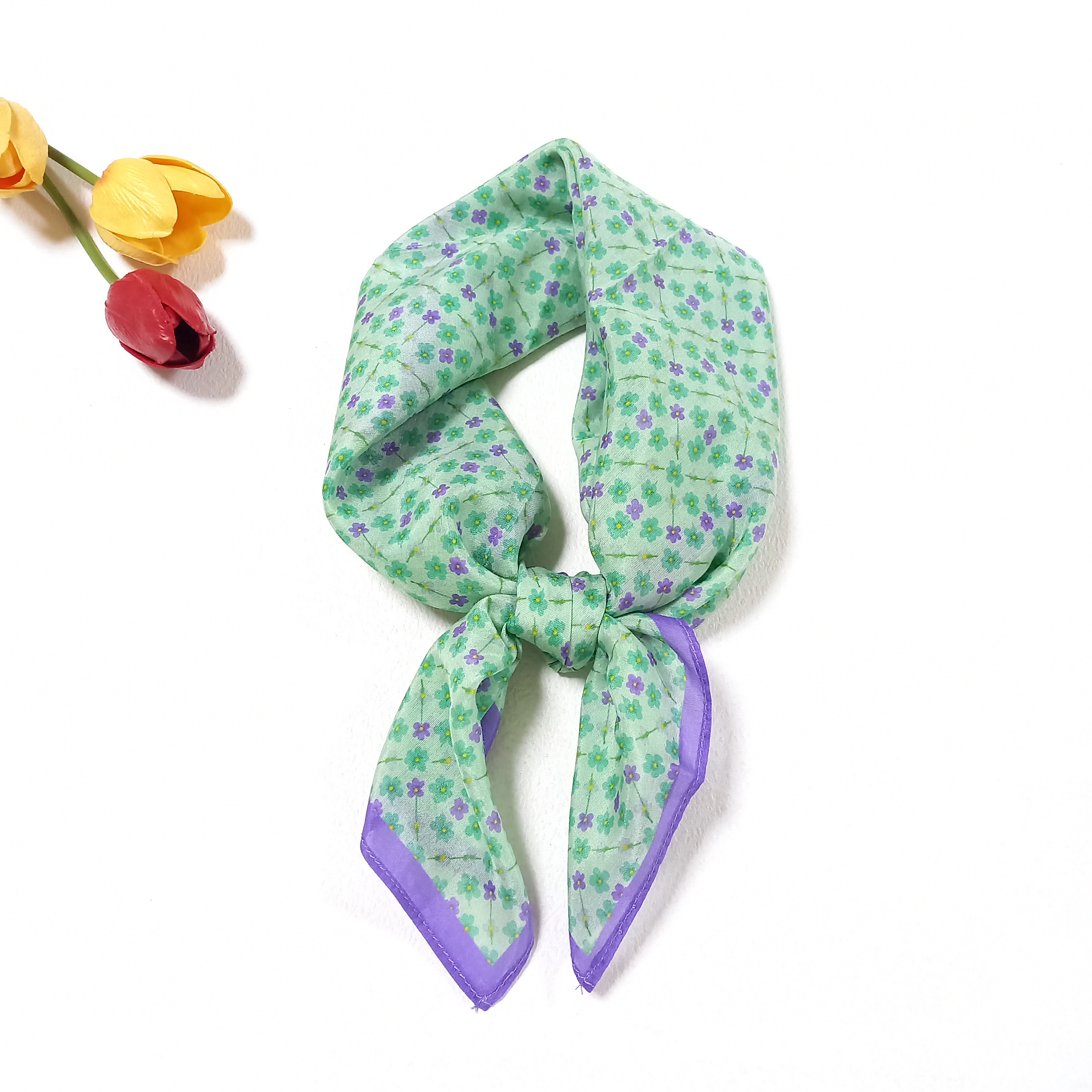 大判シルクコットンスカーフ0142