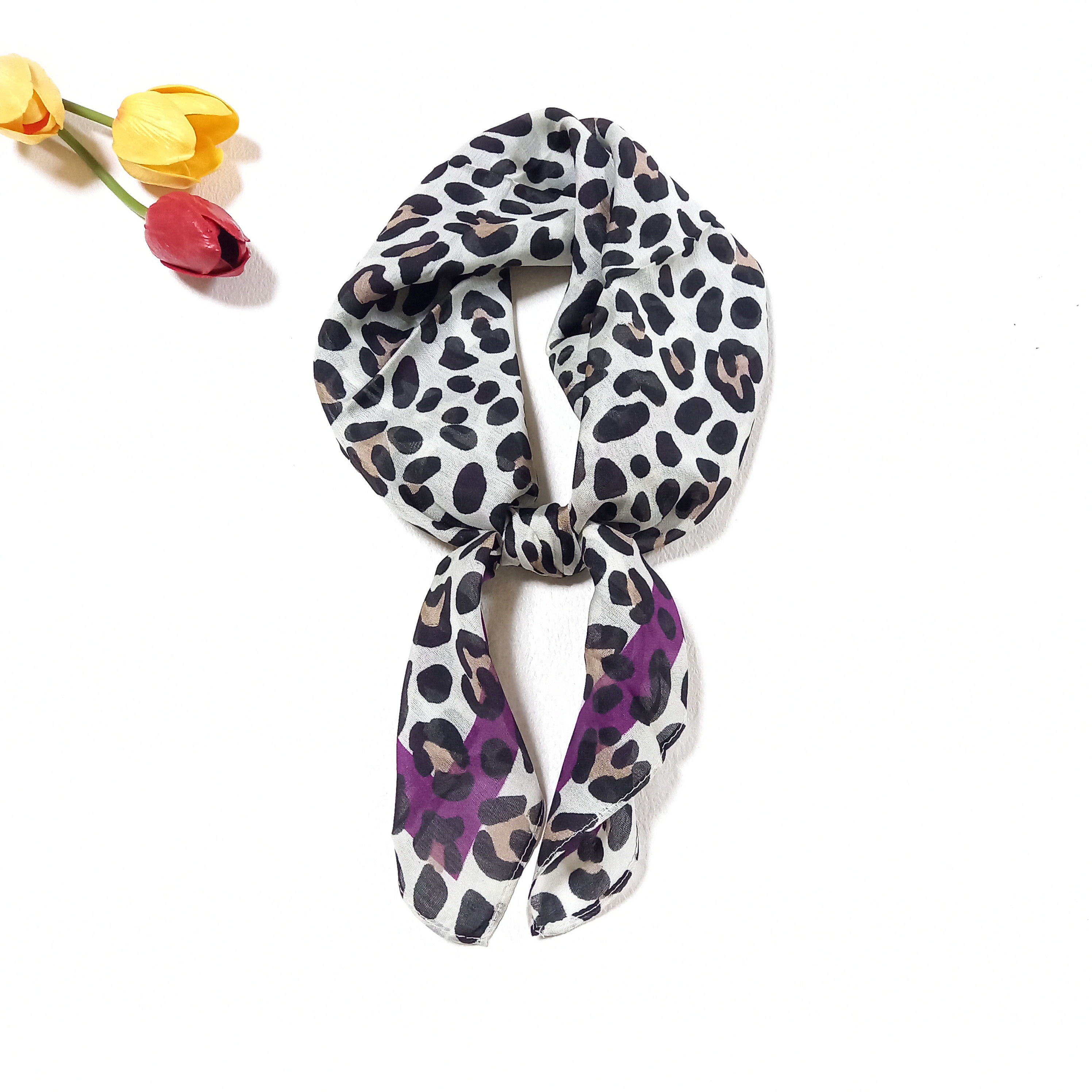 大判シルクコットンスカーフ0144