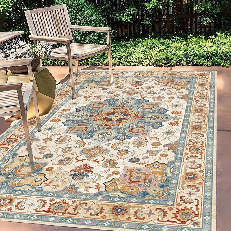 ラグ カーペット キッチンマット カラー アジアン雑貨 エスニック ボヘミアンラグ 西海岸 かわいい カフェ風 キャンプ