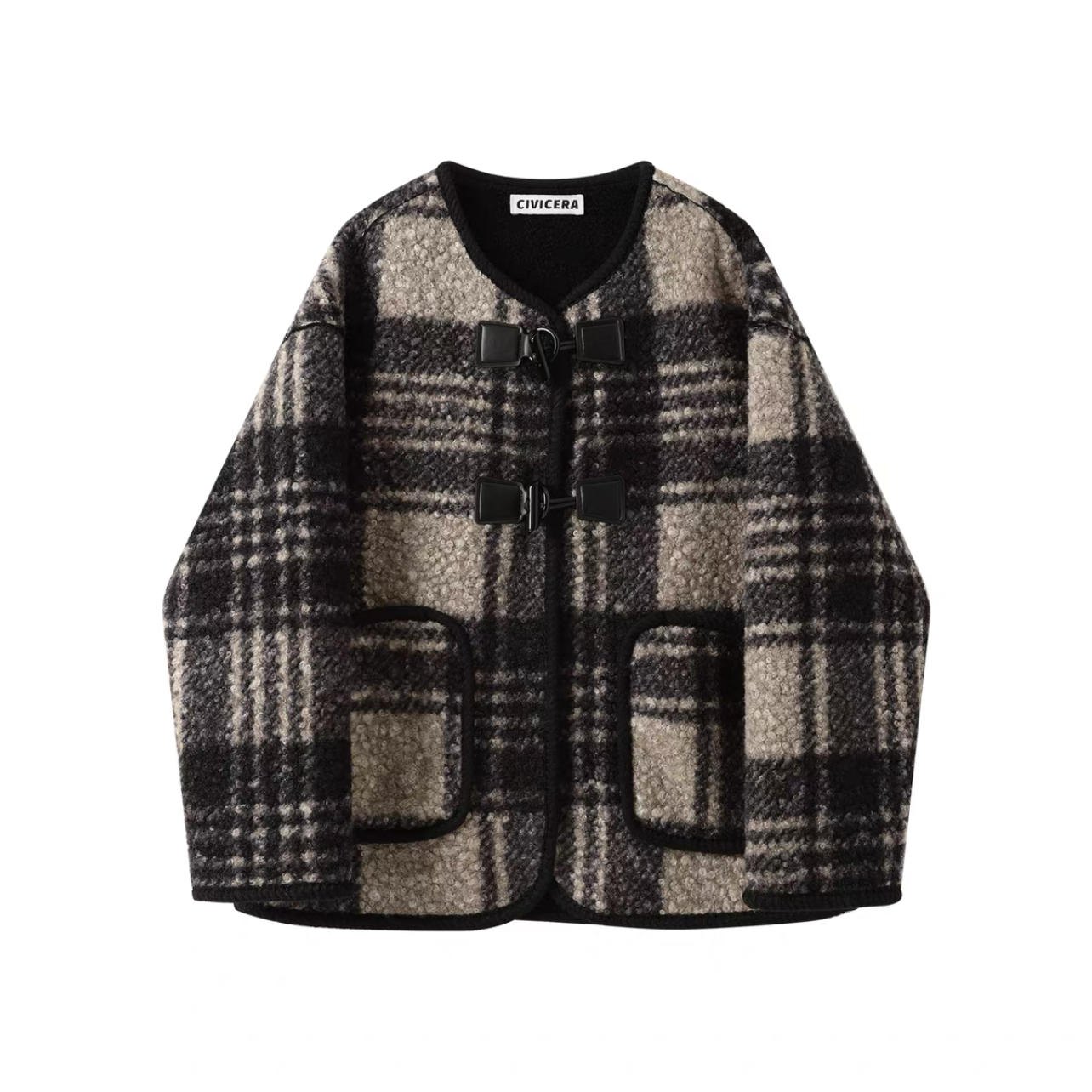 【冬支度新作】コート、レディース、 モコモコテディコート、厚手コート、秋冬コート、個性的、防寒対策